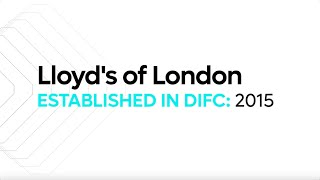 Lloyds of London Global Insurance Leader at DIFC [upl. by Krawczyk]