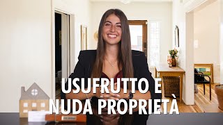 Nuda proprietà e usufrutto investire in questa formula immobiliare [upl. by Genet]