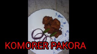 KOMORER PAKORA Bengali recipe how to cook PUMPKIN PAKORA Bengali recipe [upl. by Urania]