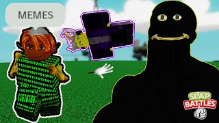 Roblox Slap Battles Funny Moments MEMES SLAP ROYALE [upl. by Tumer713]