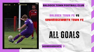 Sawbridgeworth Town FC Vs Baldock Town FC All Goals [upl. by Fachan]