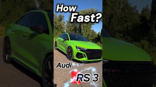 How Fast is the 2024 Audi RS3 [upl. by Yelats131]