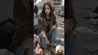 Allison Stokke as a Homeless✴️shorts [upl. by Zoara]