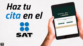 Cómo sacar una cita en el SAT tutorial paso a paso [upl. by Ened]