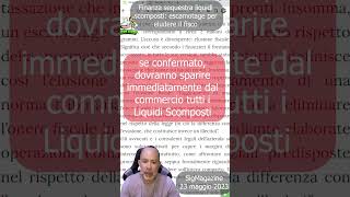 i liquidi scomposti sono illegali  sequestro liquidi scomposti UnikoSvapo Review 2023 [upl. by Ynohtnaed]