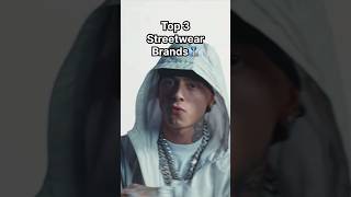 Top 3 Streetwear Brands shorts streetwear streetwearfashion [upl. by Ranique223]