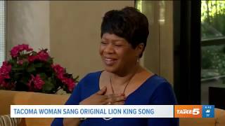 Wow The Lion King original singer Kristle Murden Edwards sings live [upl. by Griffy]