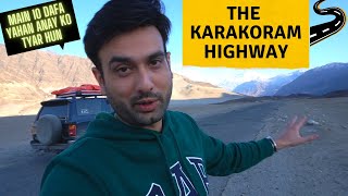 Driving to GILGIT from LAHORE  Karakoram Highway  HUNZA WINTER ROAD TRIP 2021 [upl. by Dahc247]