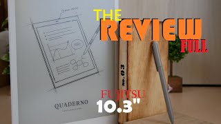 Fujitsu Quaderno A5 Gen 2  103 Inch Digital Paper Review [upl. by Ycnahc]