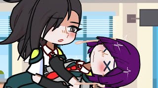 Jirou meets Yaoyorozu for the first time  MomoJirou GL2MM MHA [upl. by Ellinger]