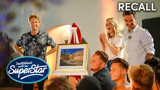 Vor dem finalen Recall besucht die Jury die Kandidatinnen in der DSDSVilla  Recall 4  DSDS 2022 [upl. by Nilak]