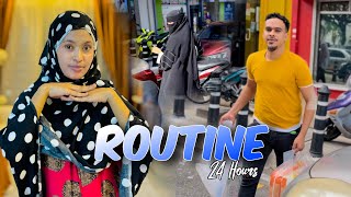 24 HOURS ROUTINE UMUSHA MAALINTEENA CAADIGA [upl. by Aisorbma753]