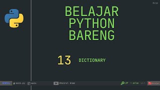 Dictionary python 13 [upl. by Shantha361]