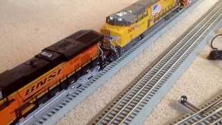 Lionel Legacy BNSF 6431 DieCast ES44AC Locomotive  Newest Addition [upl. by Ahsienyt]