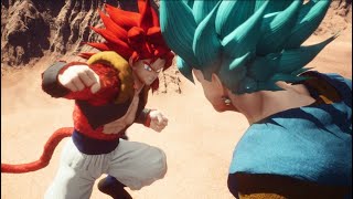 Gogeta VS Vegito part 1  Dragon Ball Super vs Dragon Ball GT [upl. by Killy]