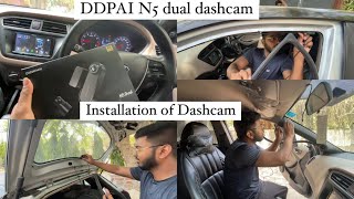 DDPAI N5 Dual Dashcam for car  Why Dashcam is so Important for Car  Full Installation Video [upl. by Lark114]