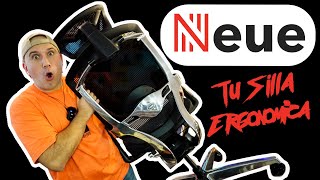 NEUECHAIR Unboxing  MEJOR silla ERGONOMICA de oficina 2023 por AlexisPrieto [upl. by Mccoy]