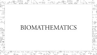 Biomathematics  Florida State University Department of Mathematics [upl. by Humble]