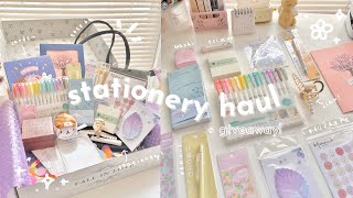 🍧 huge stationery haul  giveaway  stationery pal unboxing cute amp aesthetic items [upl. by Handel]