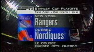 National Hockey Night open ESPN 1995 [upl. by Ahsinyar]