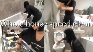 WHOLE HOUSE CLEAN WITH ME EXTREME CLEAN UK CLEANING MOTIVATION HOUSE RESETmotivational [upl. by Lock]