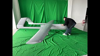 Skyeye UAV new aircraft was delivered for test flights [upl. by Eppilihp560]