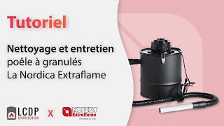 Nettoyage et entretien poêle à granulés La Nordica Extraflame [upl. by Sirret335]