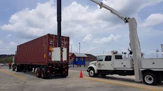 Mobile Container Scanner at the Pt Lisas Port [upl. by Dowd382]