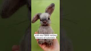 Create detailed and realistic needle felted animals needlefeltedanimals needlefeltingtutorial [upl. by Haile60]