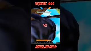 White 444 VS Apelapato squad freefire white444yt apelapato shorts [upl. by Alol944]