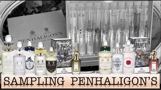 Penhaligons Scent Library 📚 Sampling 🇬🇧 Penhaligons 🇬🇧 Perfume Review  Women Men Unisex [upl. by Hilde72]