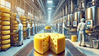 COMMENT LE FROMAGE EST FABRIQUÉ  DÉCOUVREZ LES COULISSES DUNE GRANDE FROMAGERIE 🧀 [upl. by Salakcin]