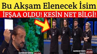 MASTERCHEF ELENEN İSİM BELLİ OLDU ÖYLE BİR HATA YAPTI Kİ HAYALLERİNE VEDA ETMEK ZORUNDA KALDI [upl. by Domenico]