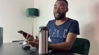 HidrateSpark STEEL Smart Bottle Review [upl. by Adnaral]