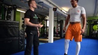 Jakob Johnson  1 Div College Tennessee  Workout 1  Vorbereitung Machbar [upl. by Ahseid]