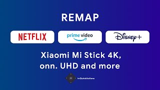 How to remap Netflix on Xiaomi Mi Stick 4K and onn UHD without root [upl. by Jordana]