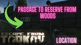 Passage From Woods To Reserve Map NEW Marathon Location Sightseeing Task Guide escapefromtarkov [upl. by Madelon]