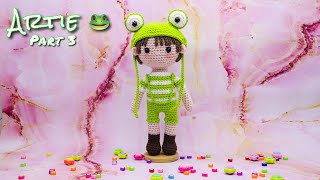 ARTIE THE BOY WITH THE FROG HAT  PART 3  HOW TO SEW amp ASSEMBLING [upl. by Letnohs147]