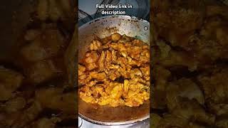 chicken indianrecipes chickencurry chickenrecipe nonvegrecipe shorts short shortsvideofood [upl. by Ellirpa]