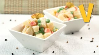 Olivier Salad Russian Salad [upl. by Nylirak]