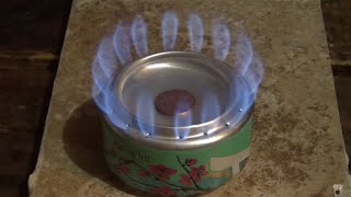 How to make an Arizona penny can alcohol stove [upl. by Eedyaj]