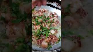 RECETA PULPO AL AJO  ¡DELISIOSO pulpoalajo pulporeceta pulpo [upl. by Frederiksen]