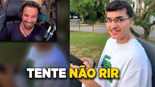 Piuzinho Reagindo a Vídeos Tente não rir engraçados do TikTok [upl. by Bennink754]