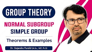 Group Theory  Normal Subgroup  Simple Group  Invariant Subgroup  Abstract Algebra [upl. by Gnuy]