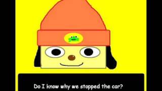 PARAPPA THE RAPPER INSTRUCTOR MOOSELINIs Car Rap [upl. by Yrneh]