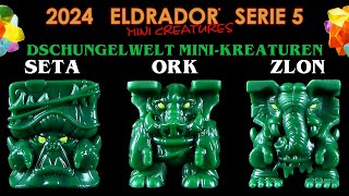 Schleich ® Eldrador ® Mini Creatures  Serie 5  2024  Dschungelwelt  Seta  Ork  Zlon  Review [upl. by Selie]