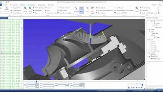 Simulating Hwacheon M2 Heidenhain control [upl. by Ahsekel]