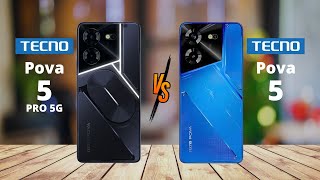 Tecno Pova 5 Pro 5G vs Tecno Pova 5 [upl. by Seys]