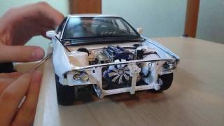 プラモデル改造（テスト）R32GTR [upl. by Jessica]