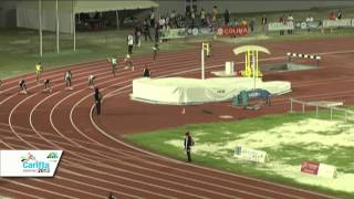 CARIFTA 2013  4x100m U17 Girls Final [upl. by Nodnal149]